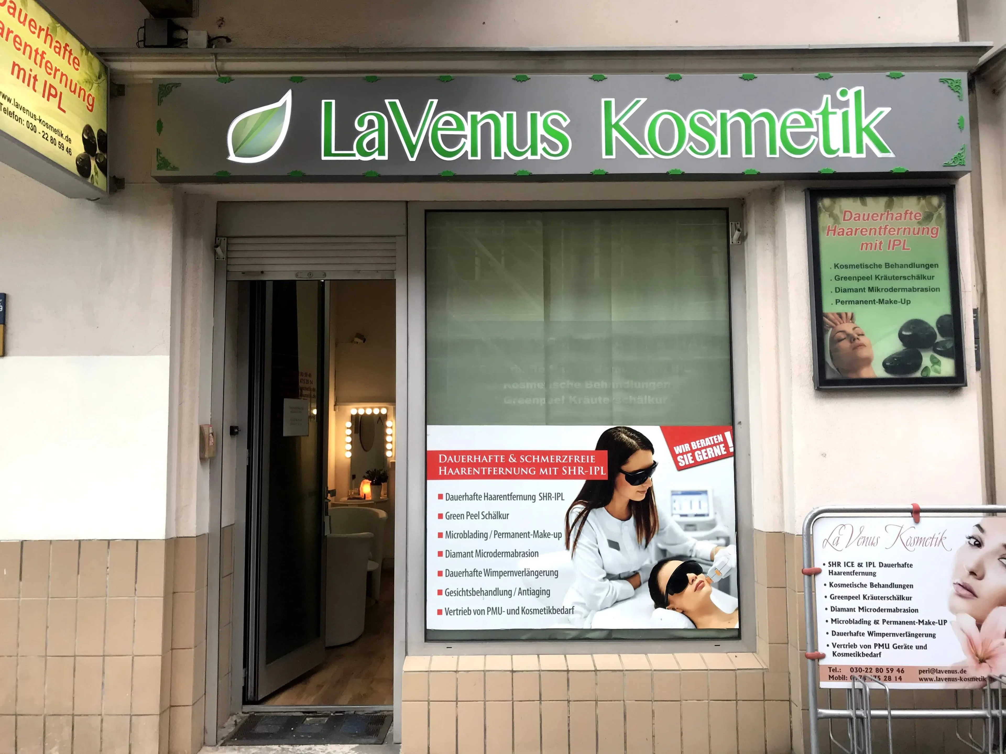 LaVenus Kosmetik nähe U-Bahnhof Turmstraße, Berlin